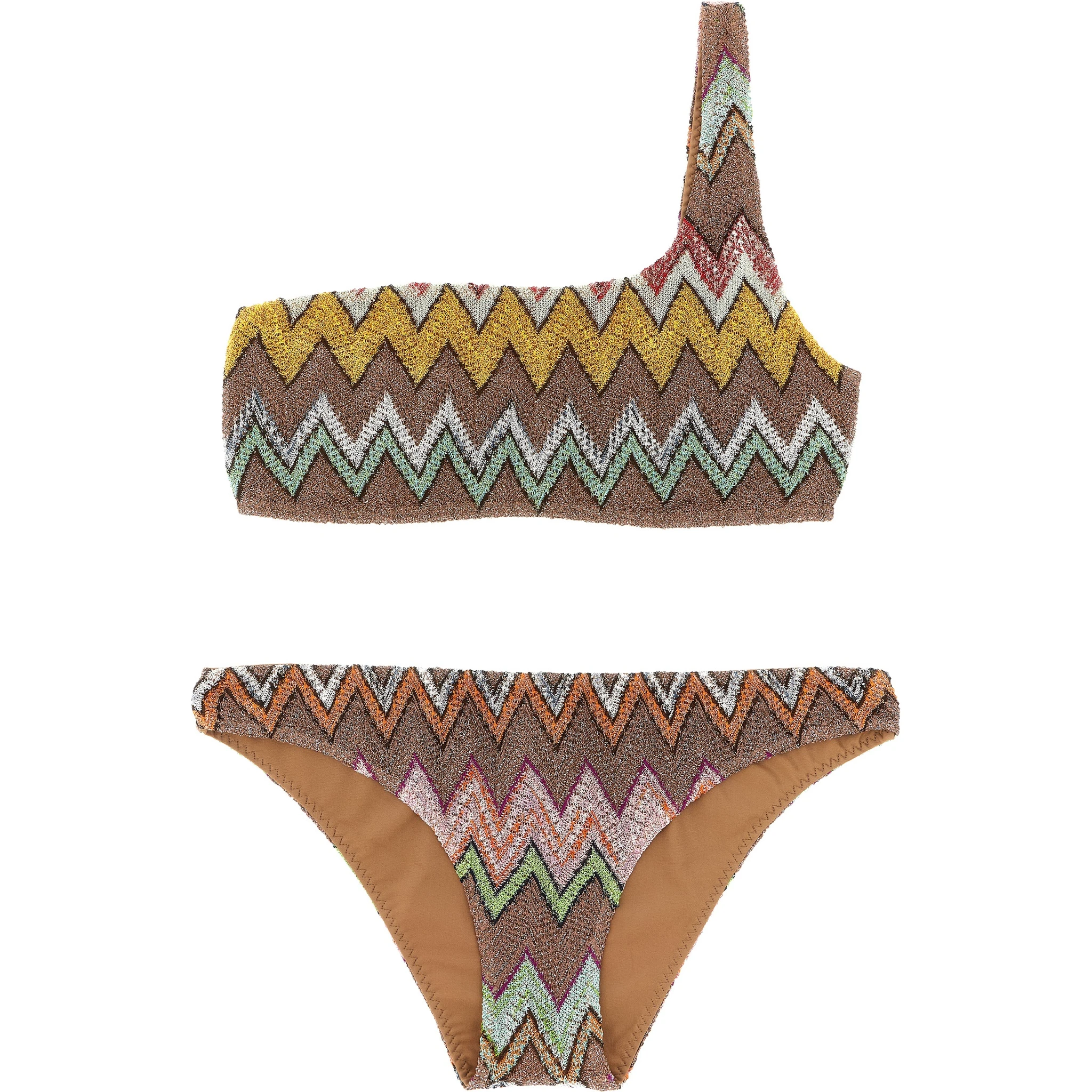 Brown Viscose Bikini