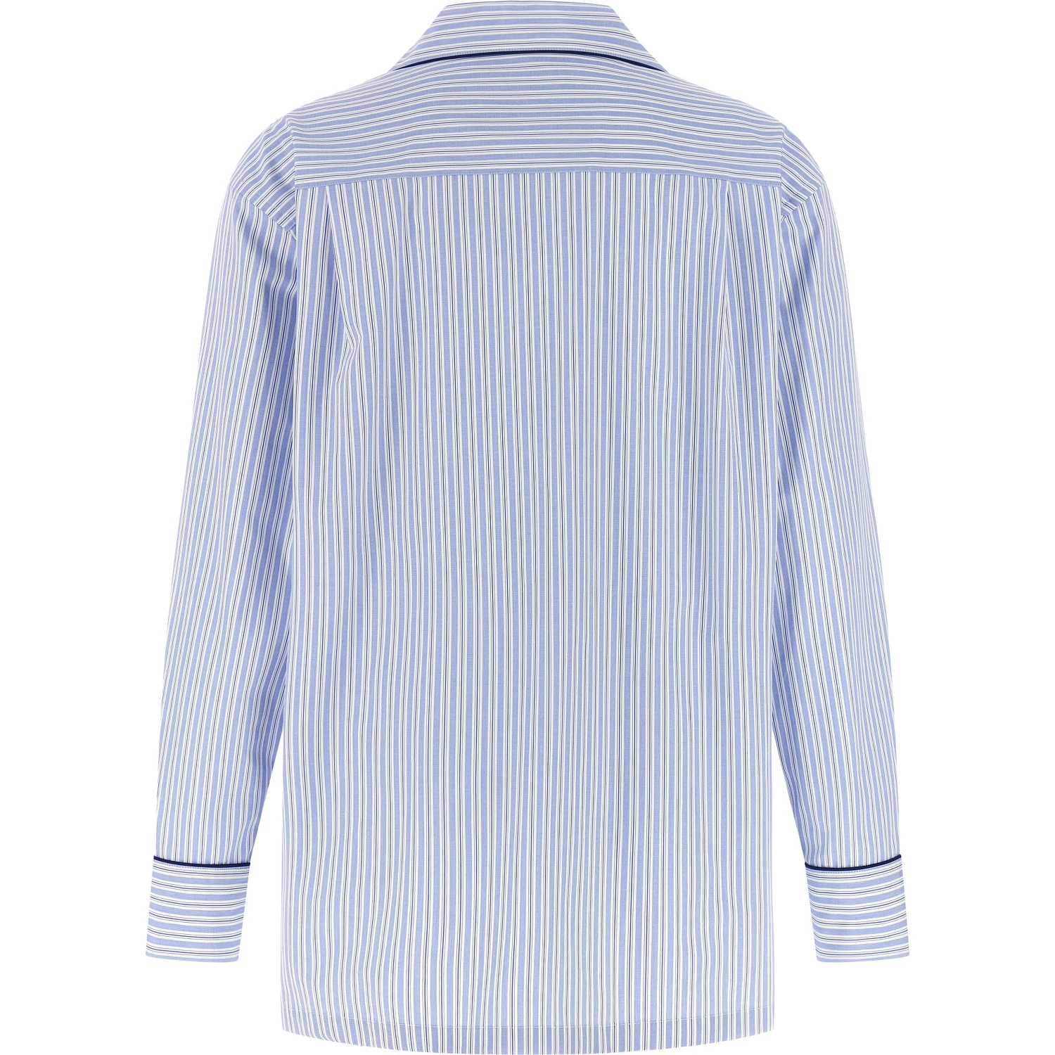 Blue Cotton Blouse