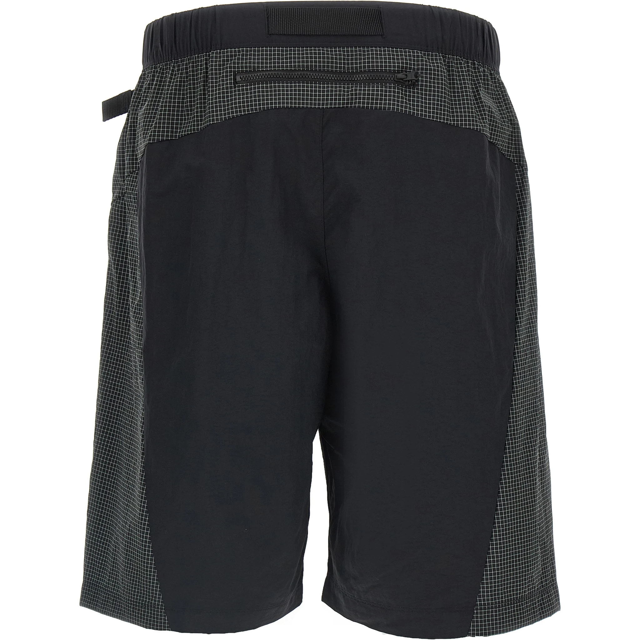 Black Nylon Bermuda Shorts