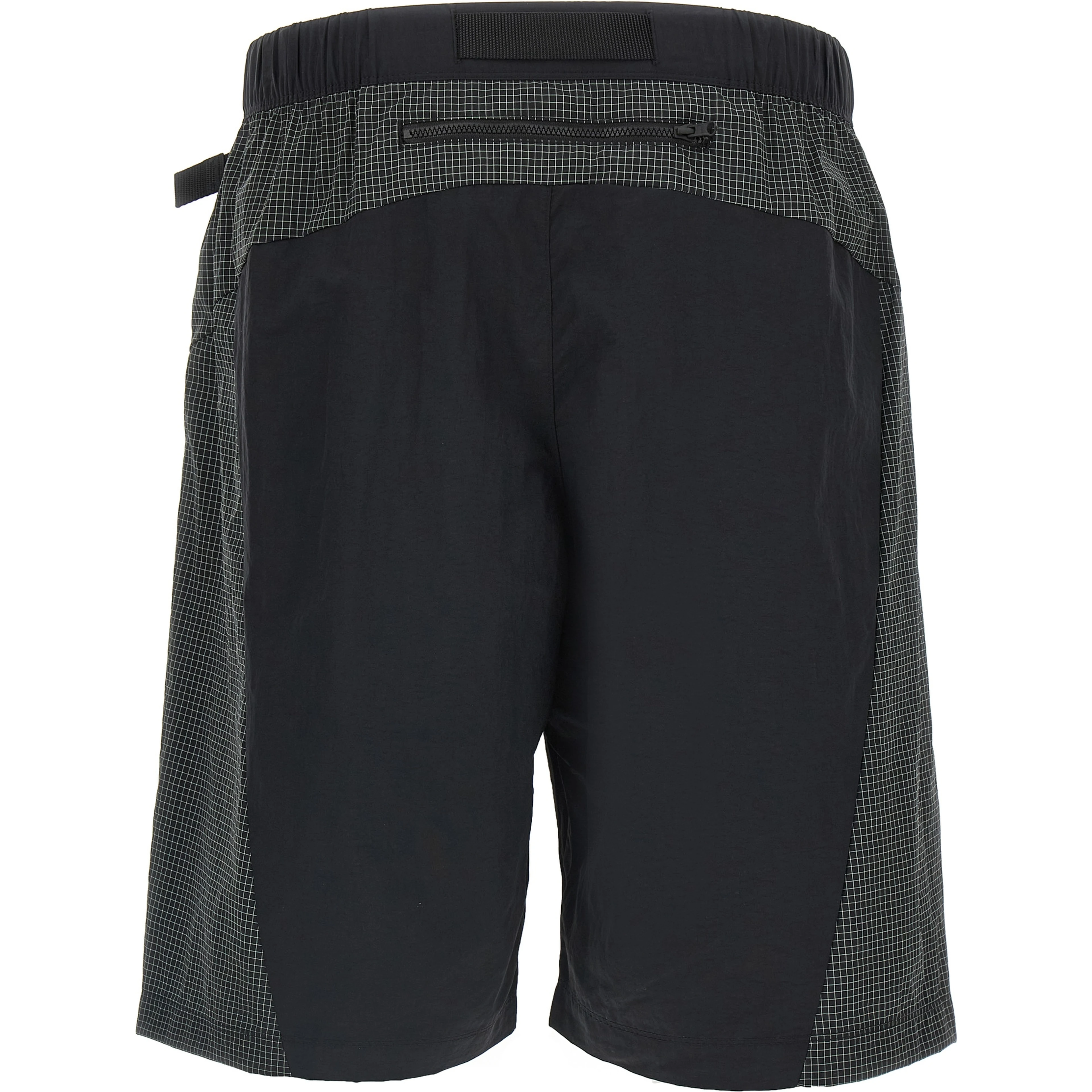 Black Nylon Bermuda Shorts