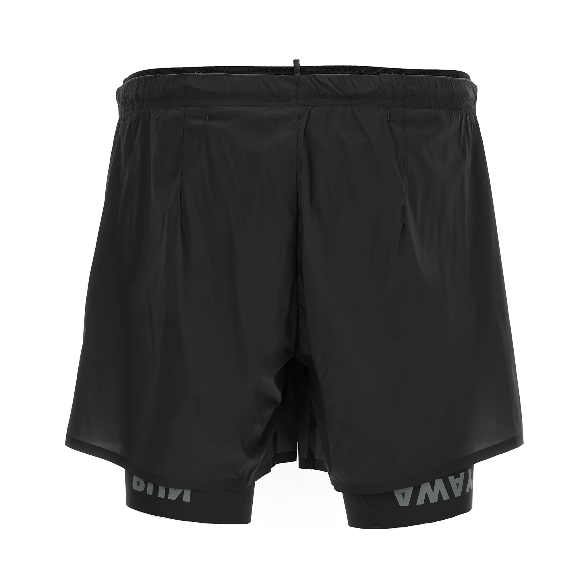 Black Nylon Bermuda Shorts