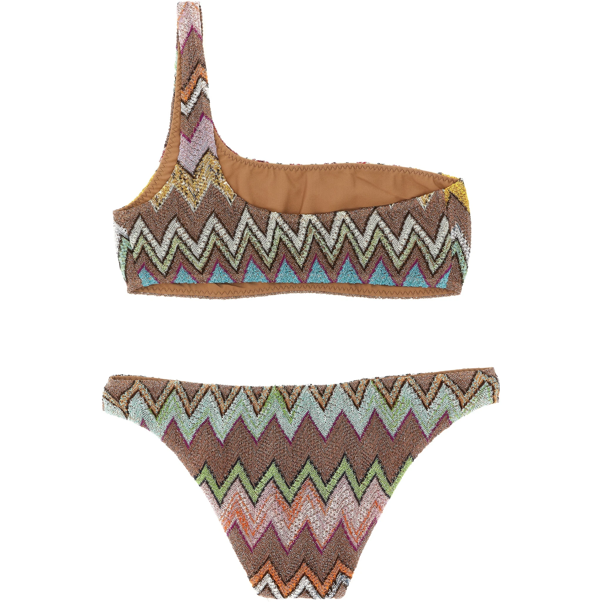 Brown Viscose Bikini