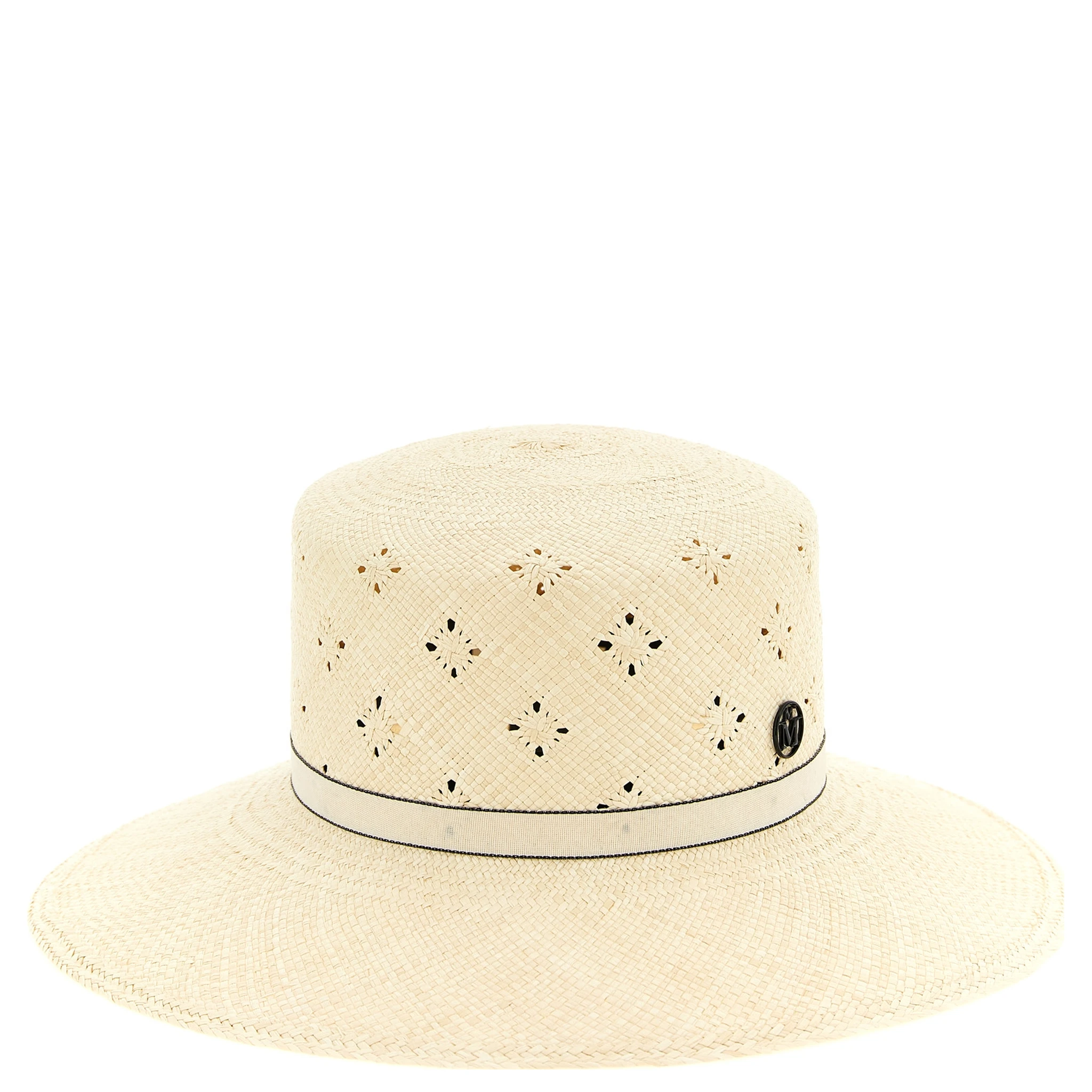 Beige Fabric Sunhat