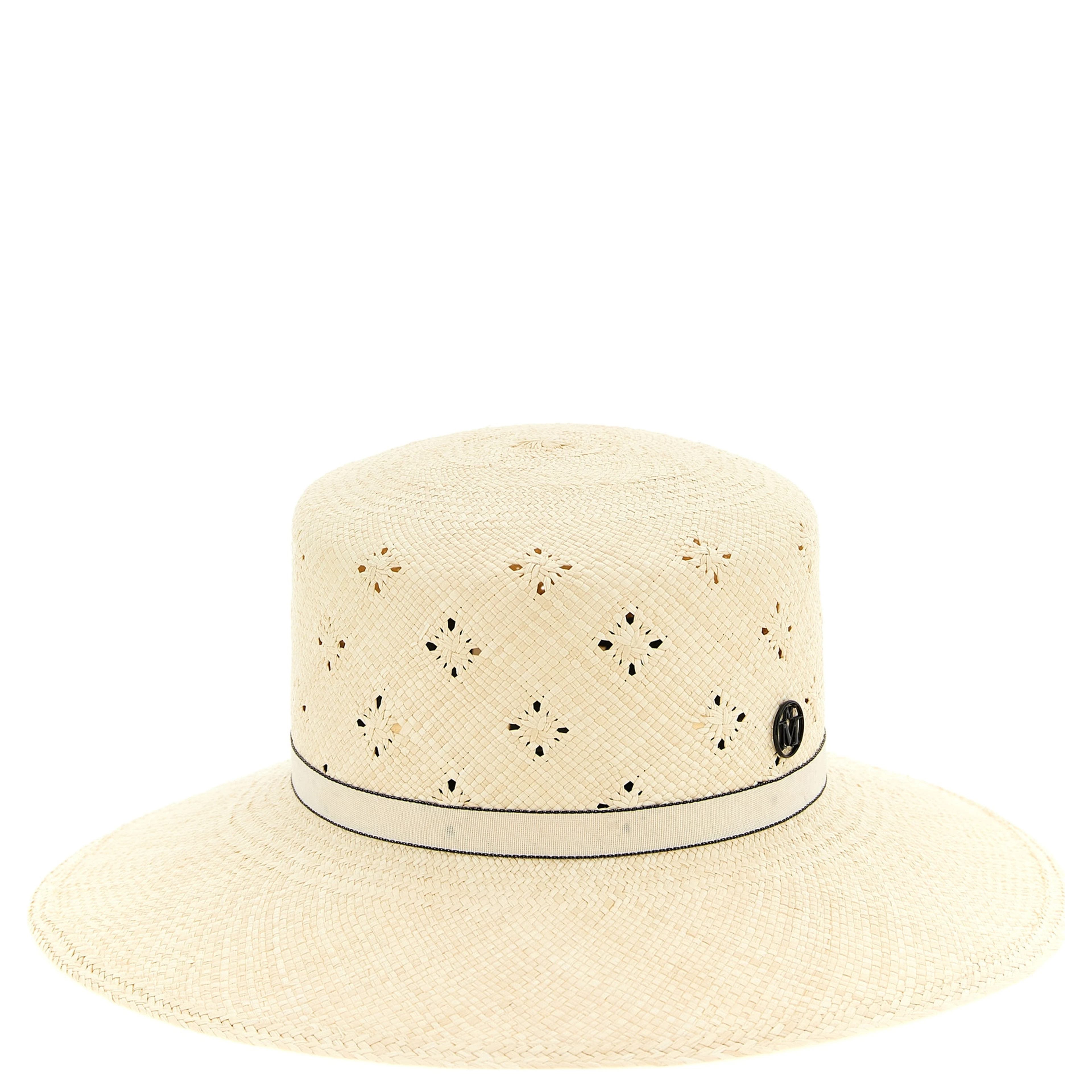 Beige Fabric Sunhat