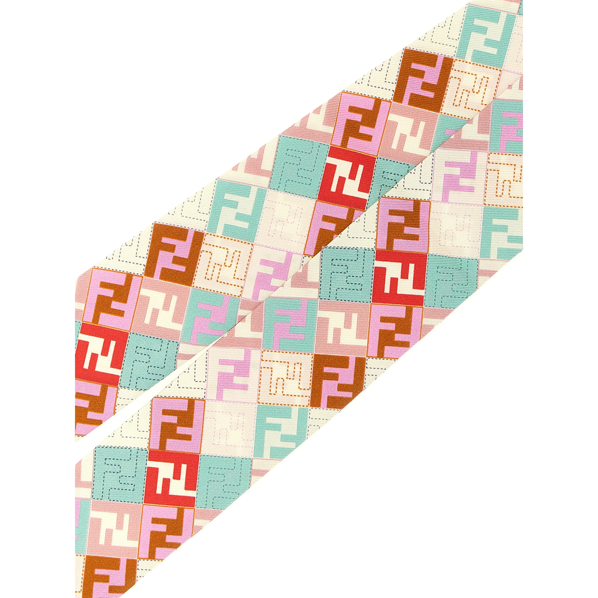 Multicolor Silk Foulard