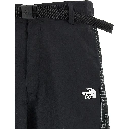 Black Nylon Bermuda Shorts