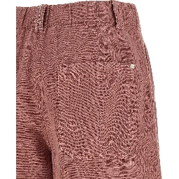 Multicolor Cotton Bermuda Shorts