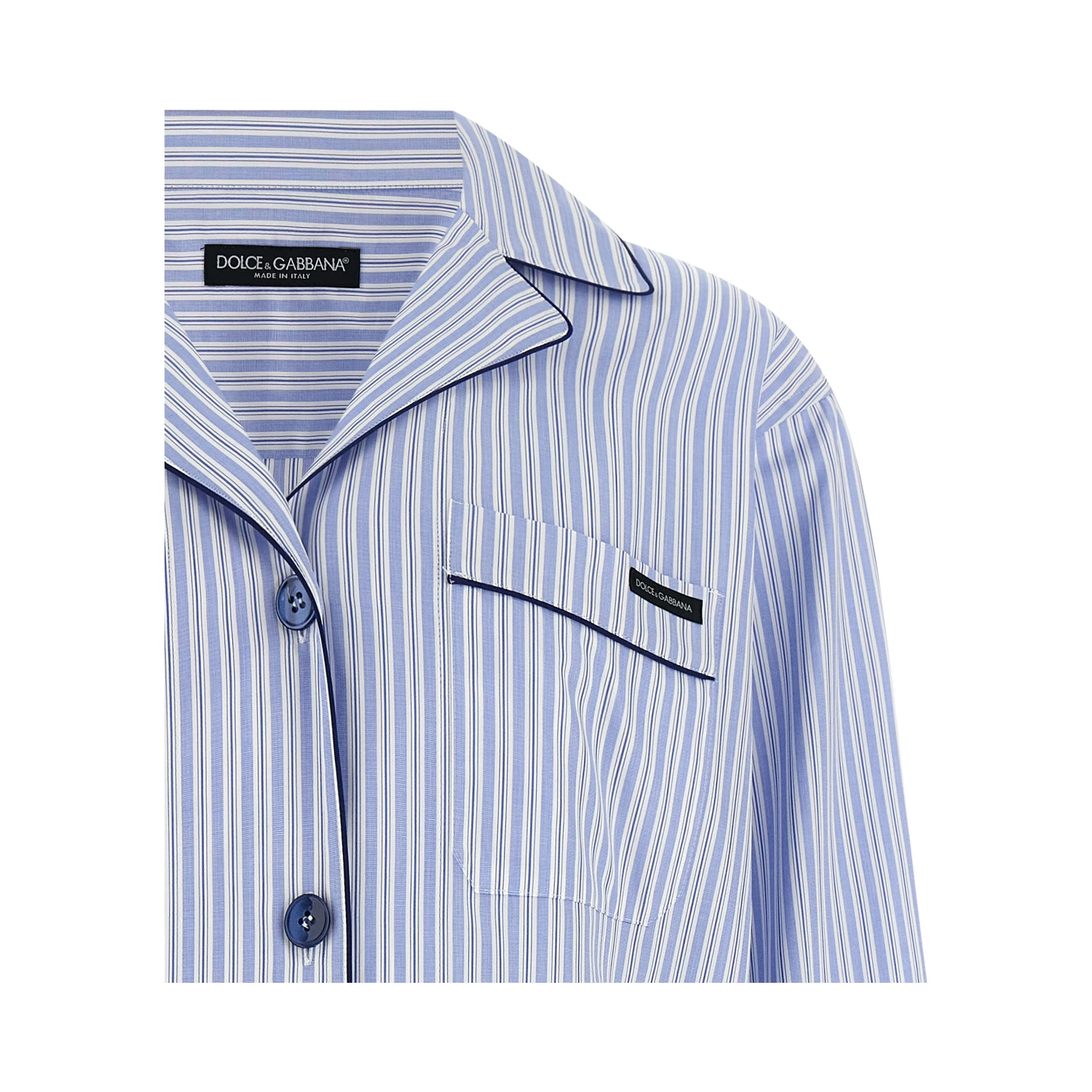 Blue Cotton Blouse