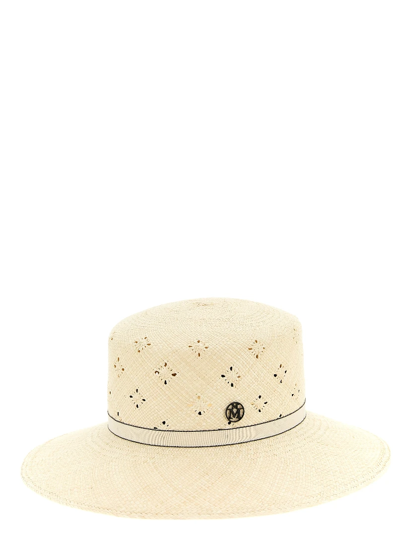 Beige Fabric Sunhat
