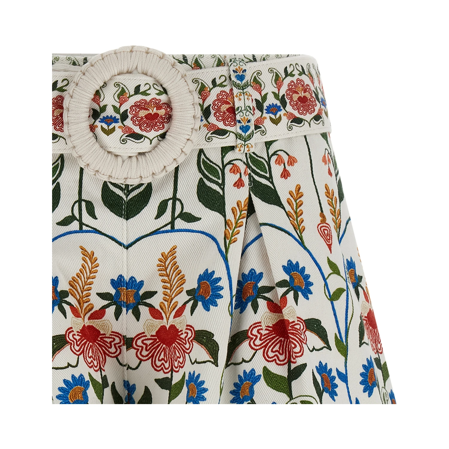 Multicolor Cotton Bermuda Shorts