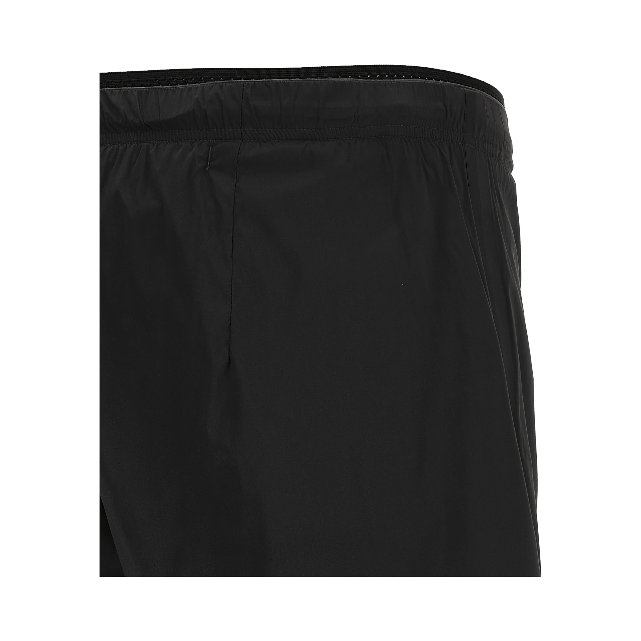 Black Nylon Bermuda Shorts