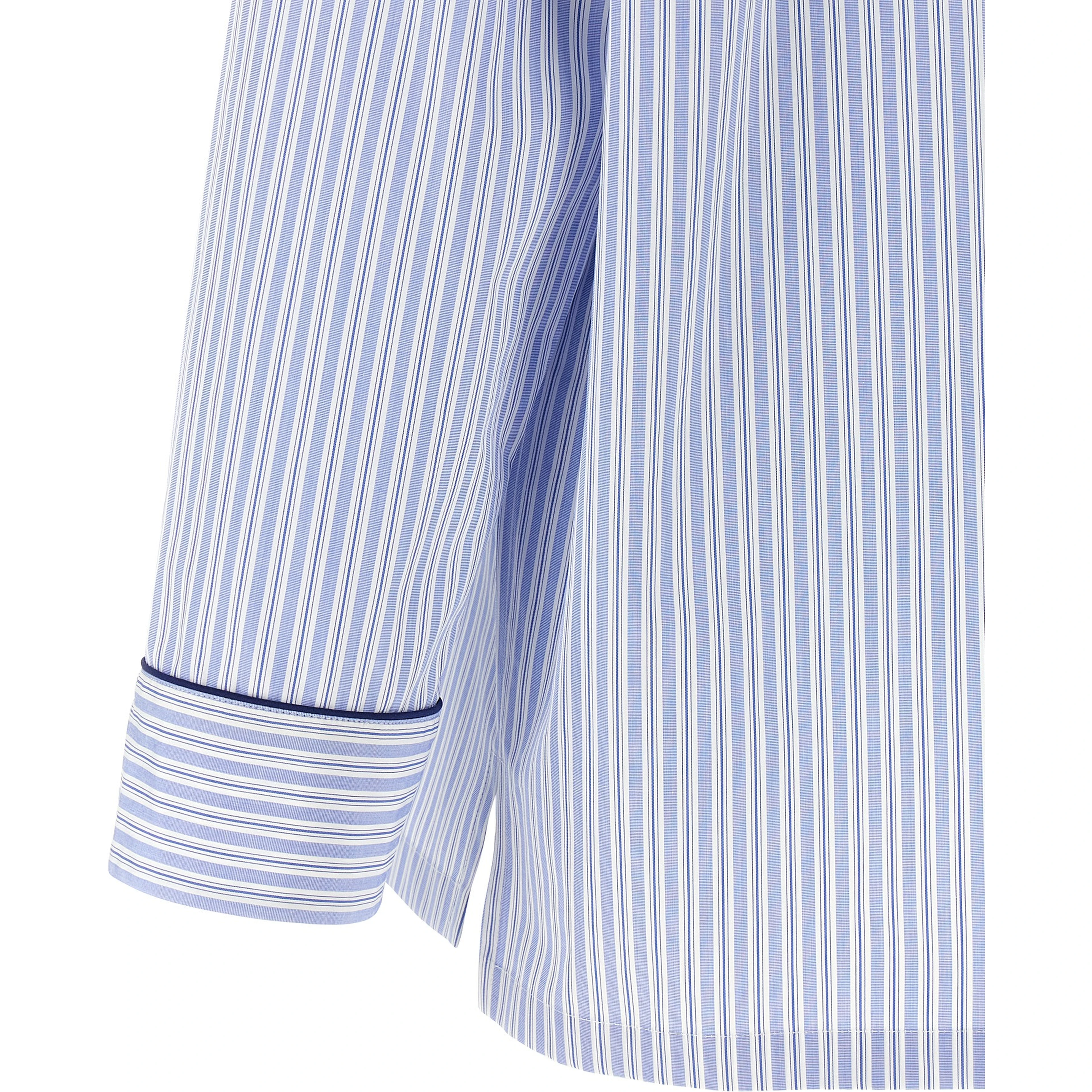 Blue Cotton Blouse