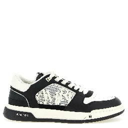 Bicolor Calfskin Low Top Sneakers