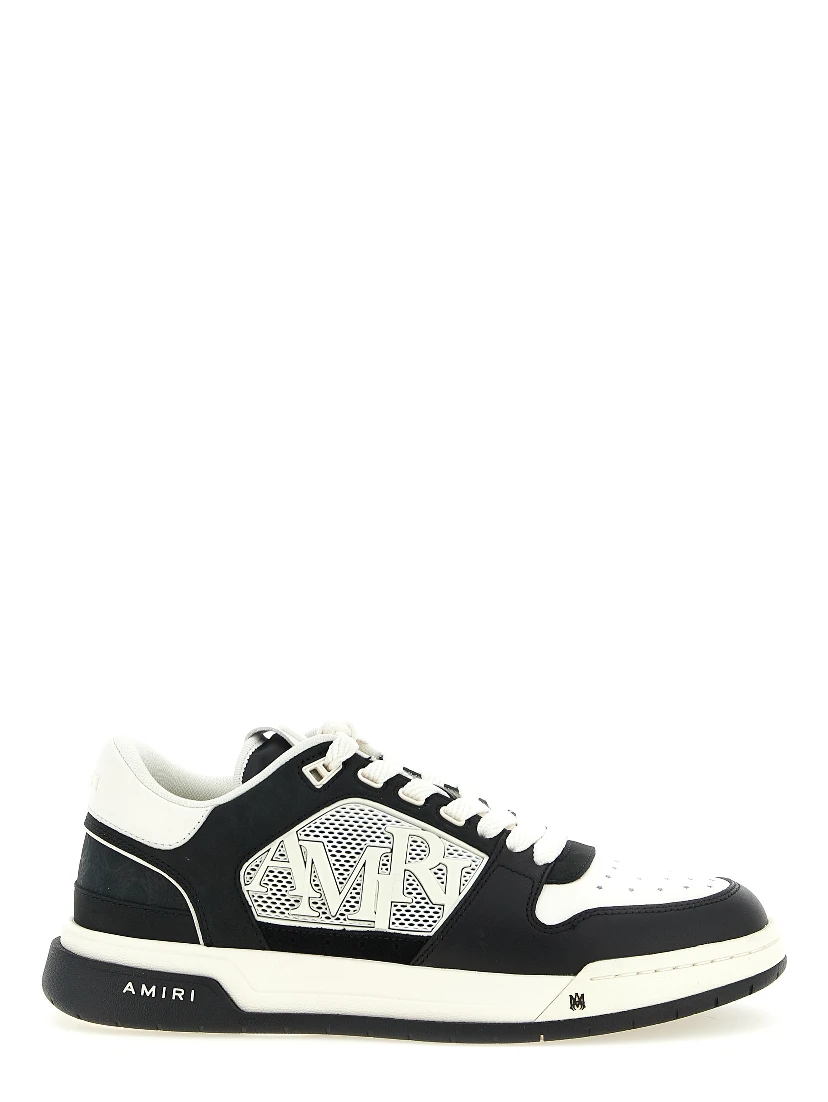 Bicolor Calfskin Low Top Sneakers