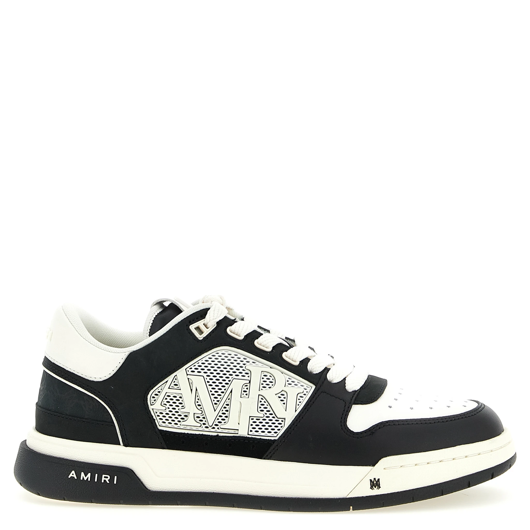 Bicolor Calfskin Low Top Sneakers