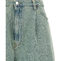 شورت برمودا قطني أزرق