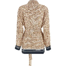 Brown Silk Blouse