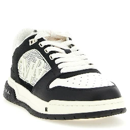 Bicolor Calfskin Low Top Sneakers