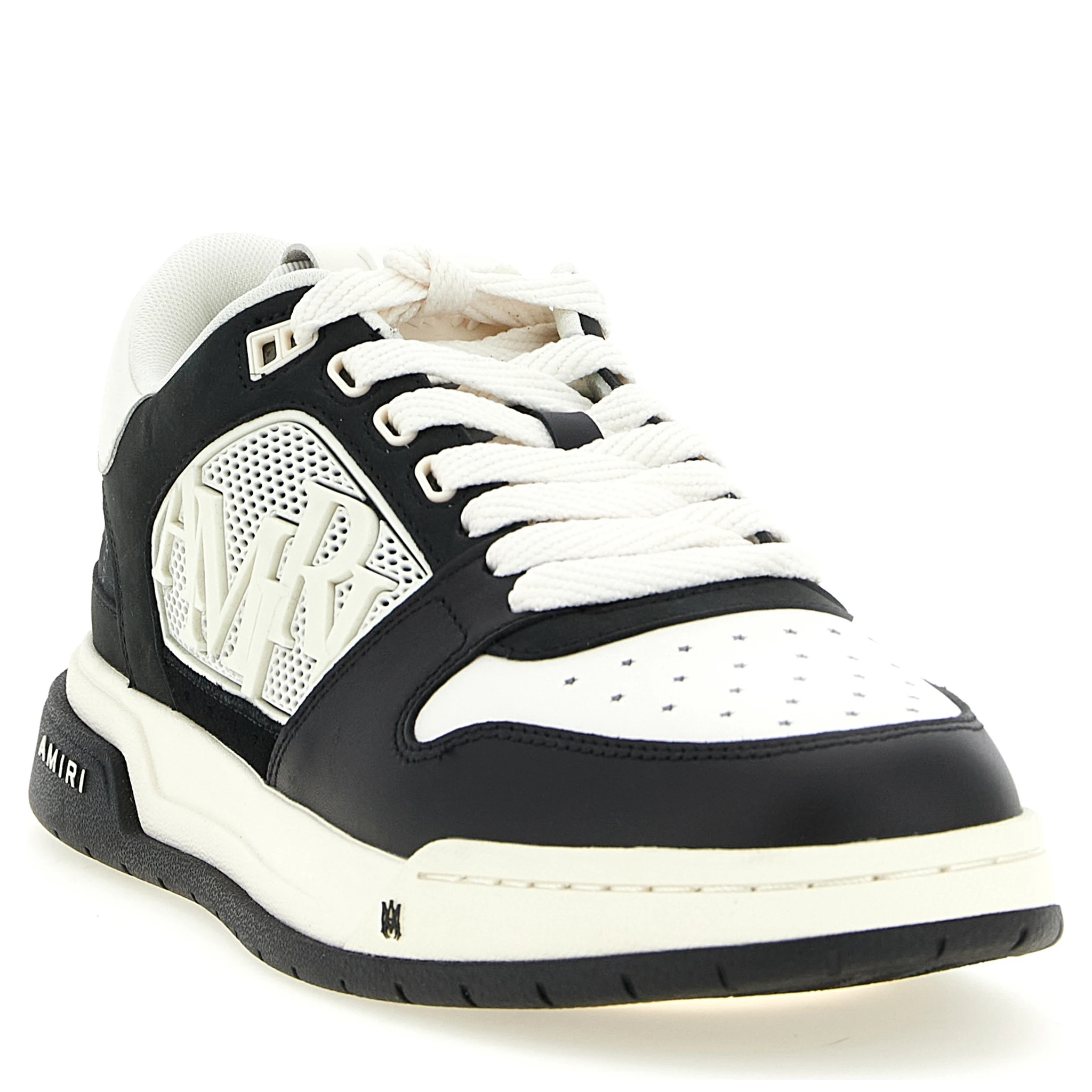 Bicolor Calfskin Low Top Sneakers