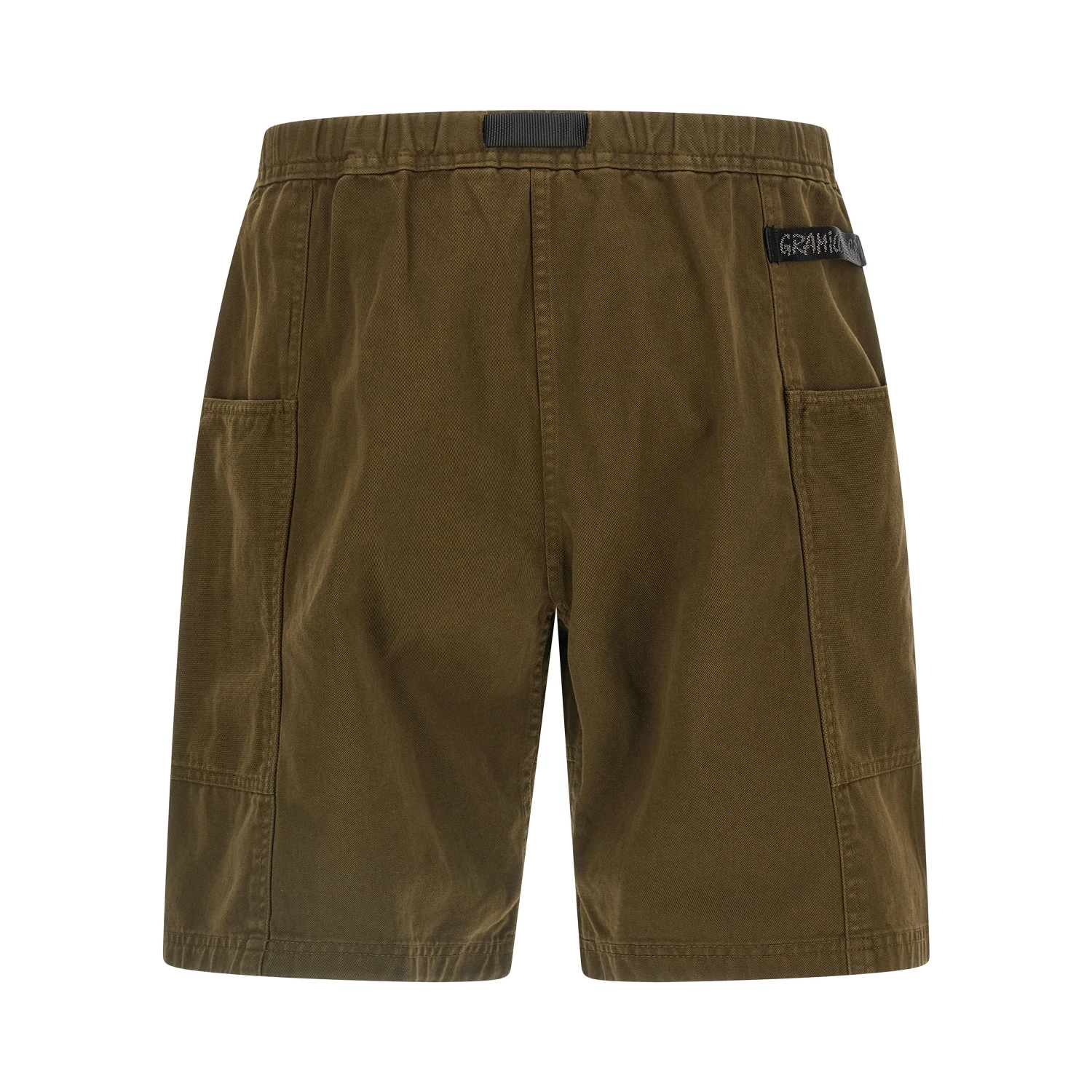 Brown Cotton Bermuda Shorts