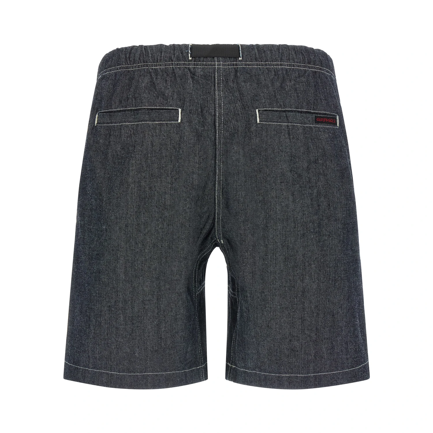 Blue Cotton Bermuda Shorts