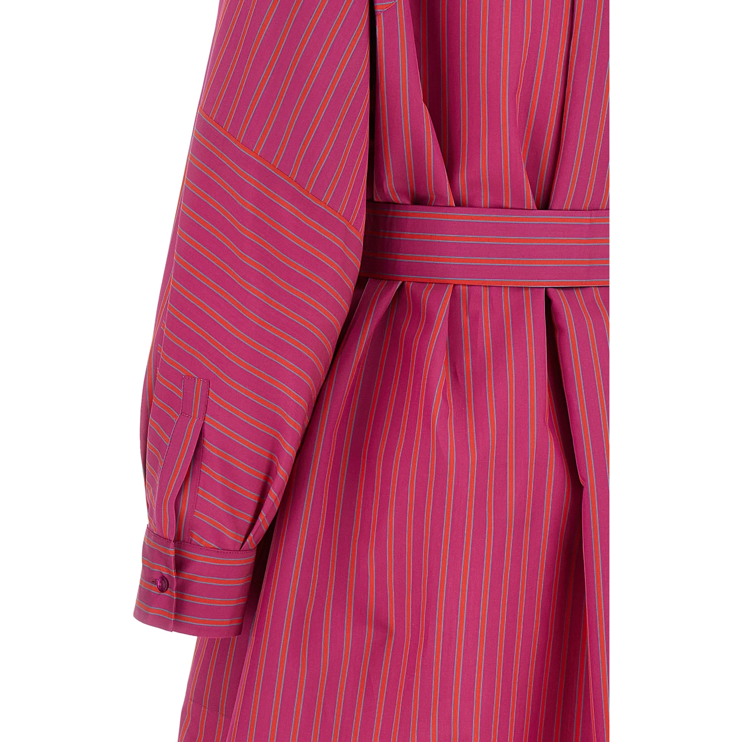 Purple Cotton Long Dress
