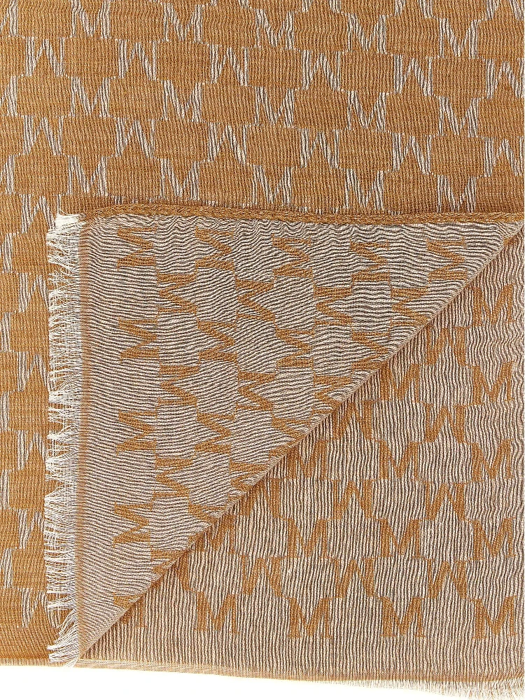 Brown Cotton Foulard alternative