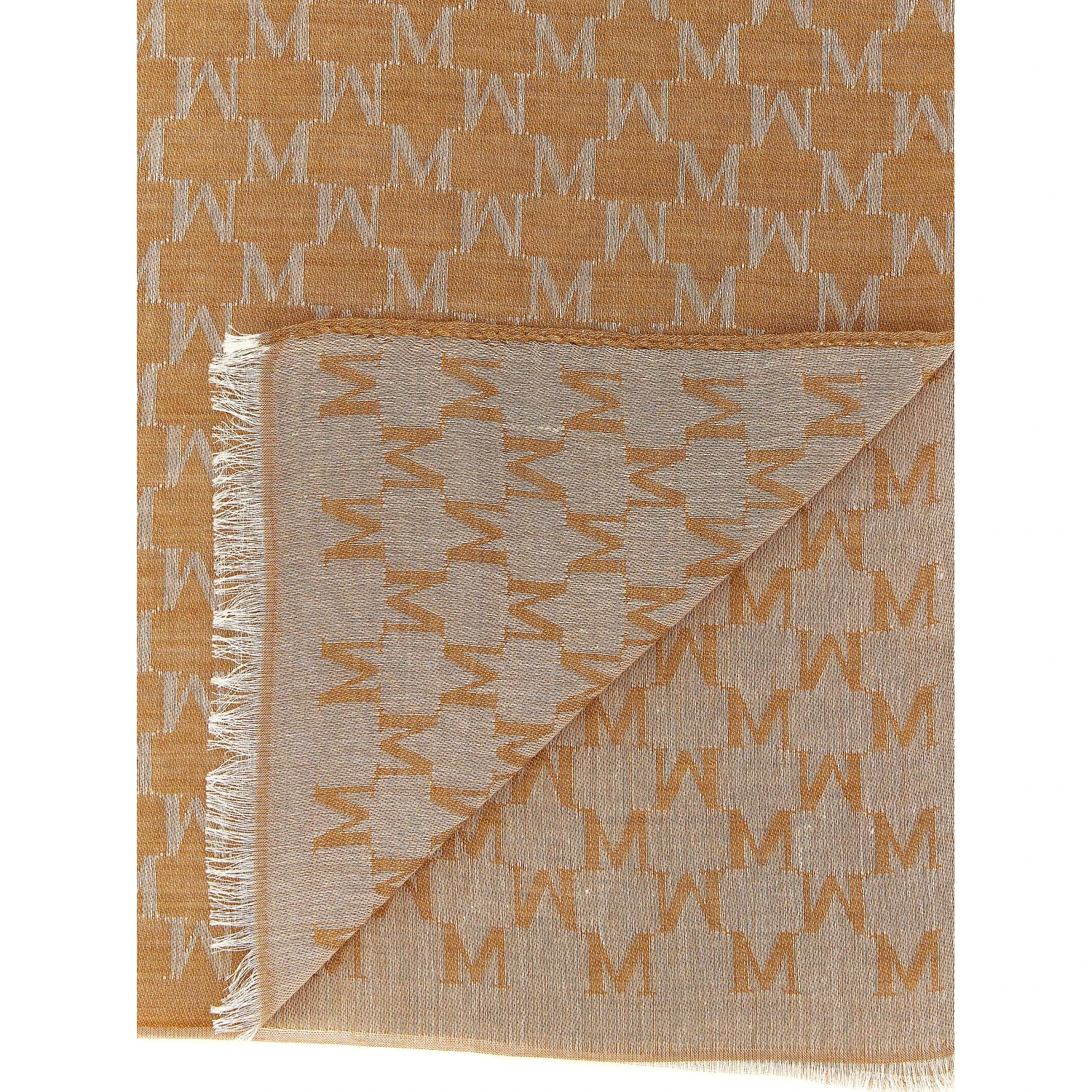 Brown Cotton Foulard