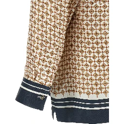 Brown Silk Blouse