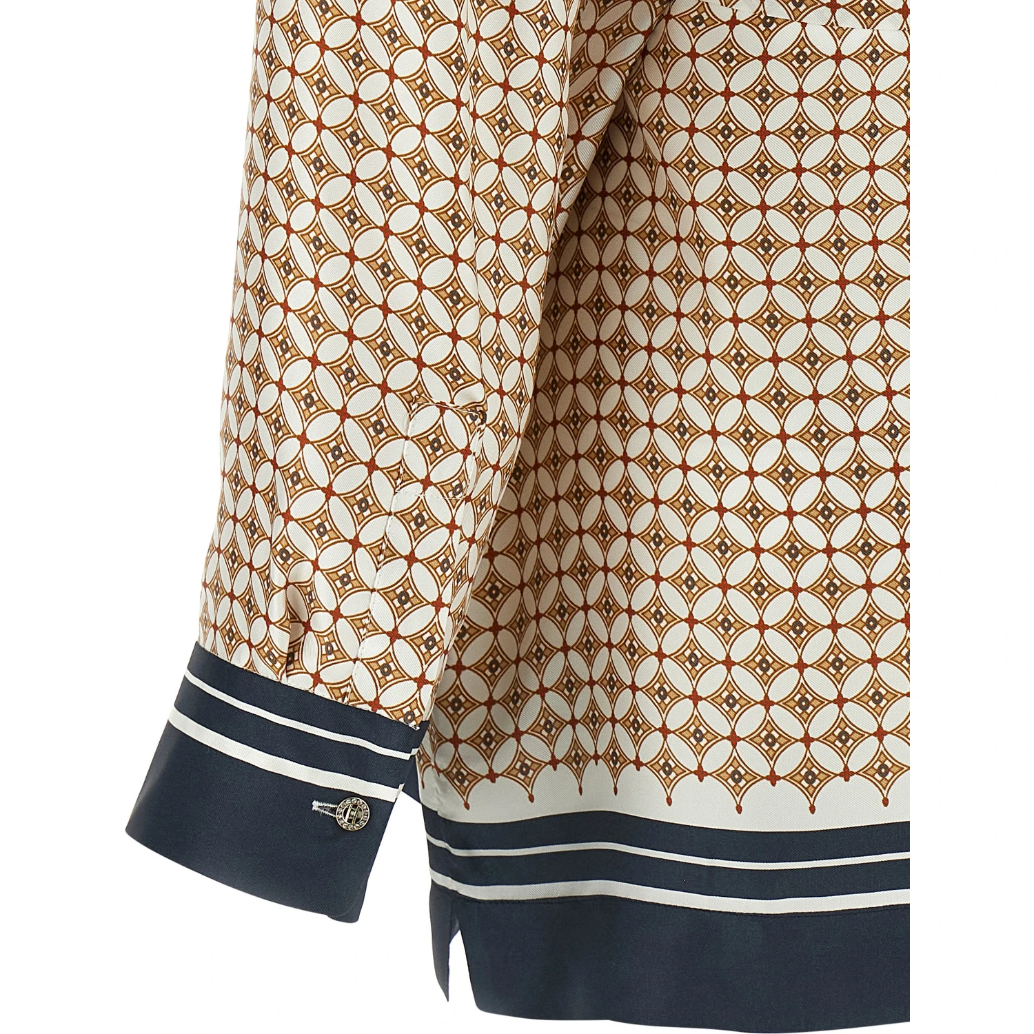 Brown Silk Blouse