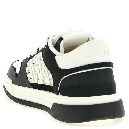 Bicolor Calfskin Low Top Sneakers