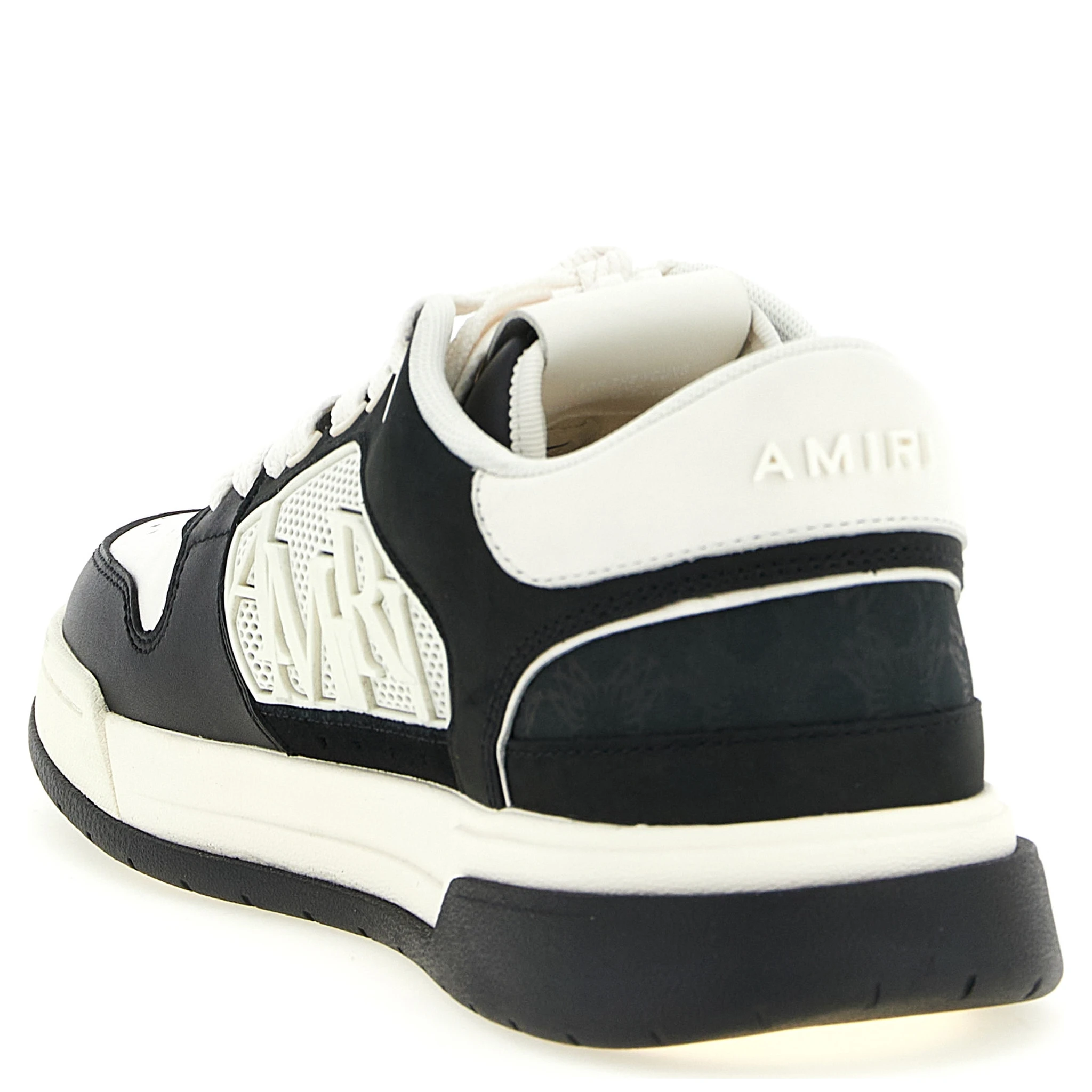 Bicolor Calfskin Low Top Sneakers