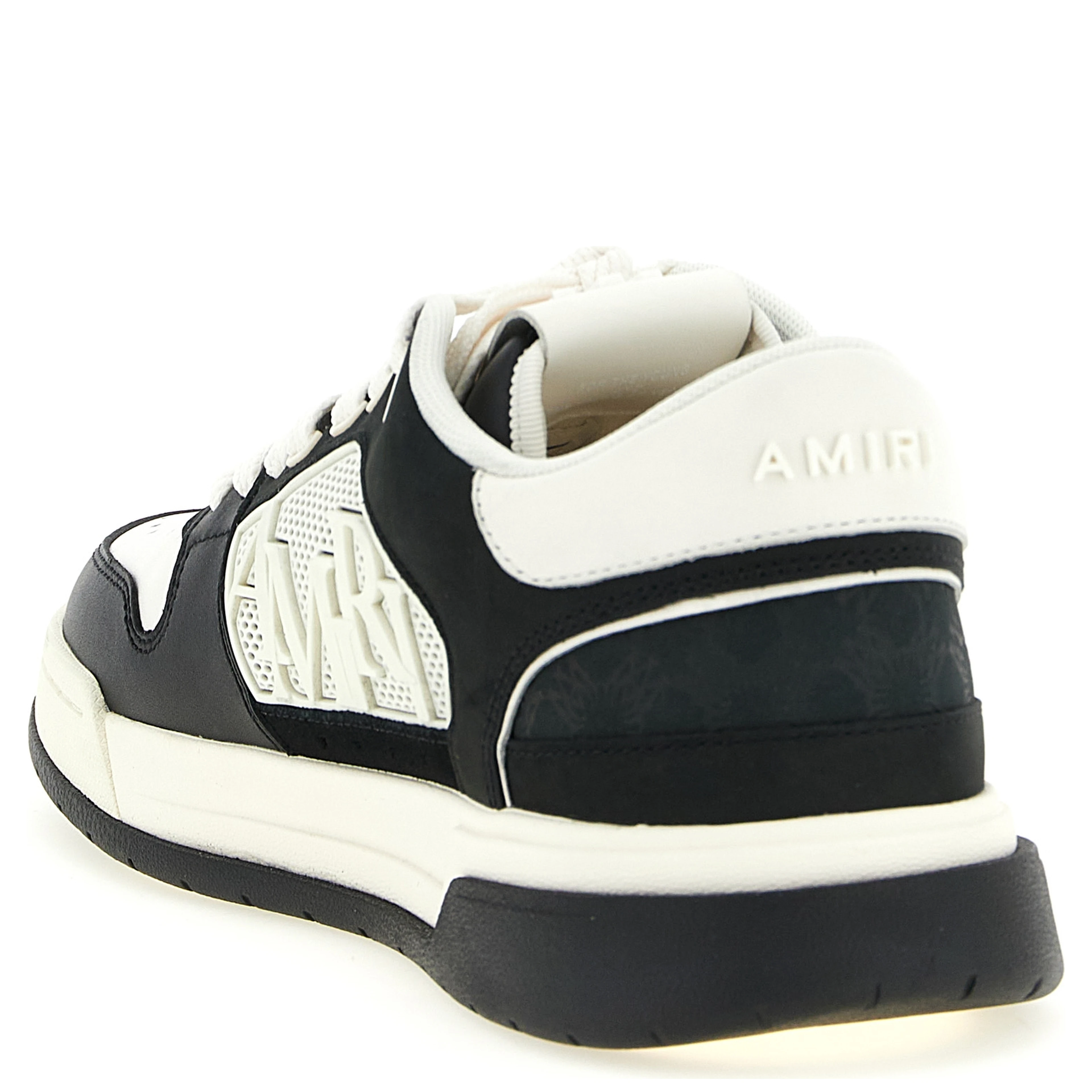 Bicolor Calfskin Low Top Sneakers