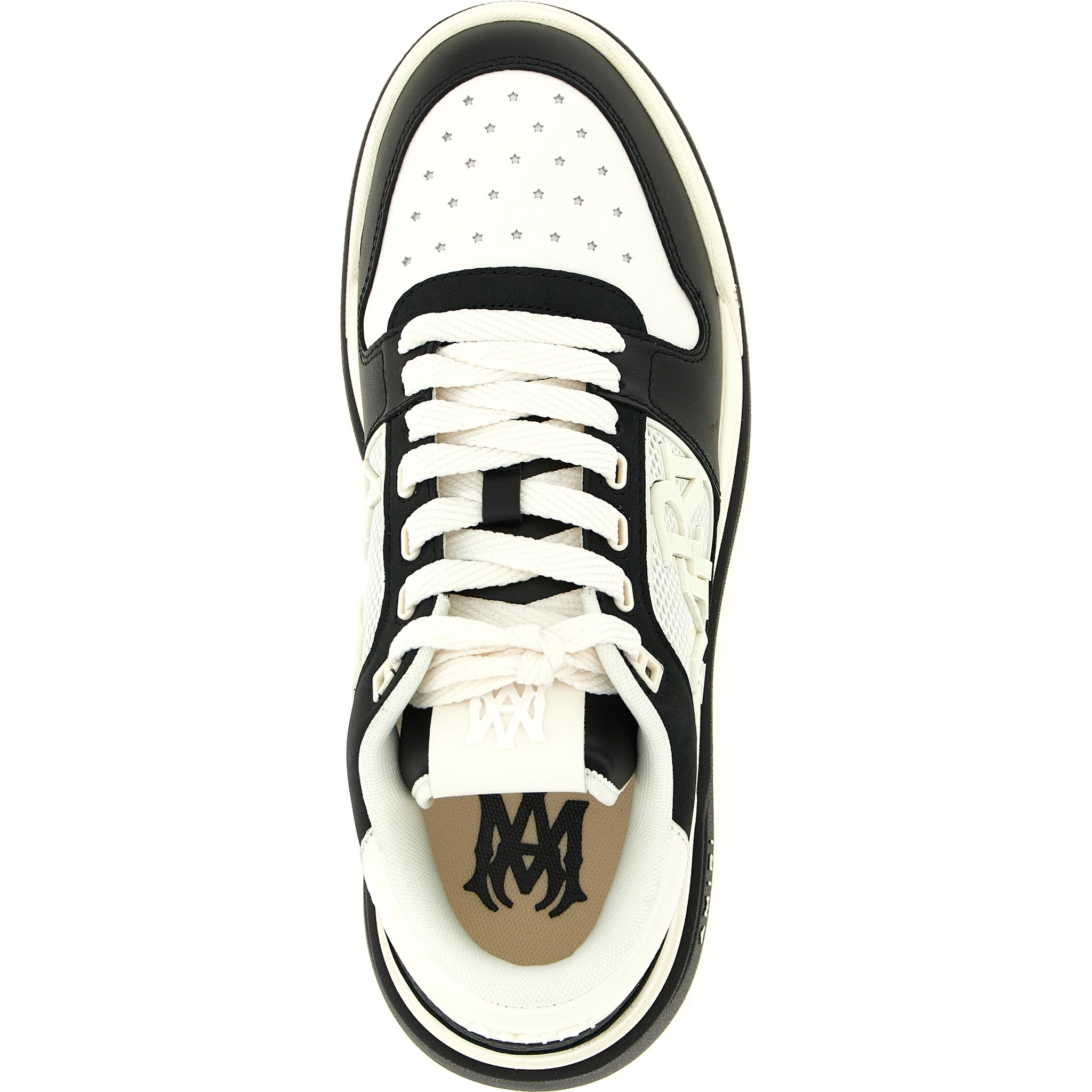 Bicolor Calfskin Low Top Sneakers