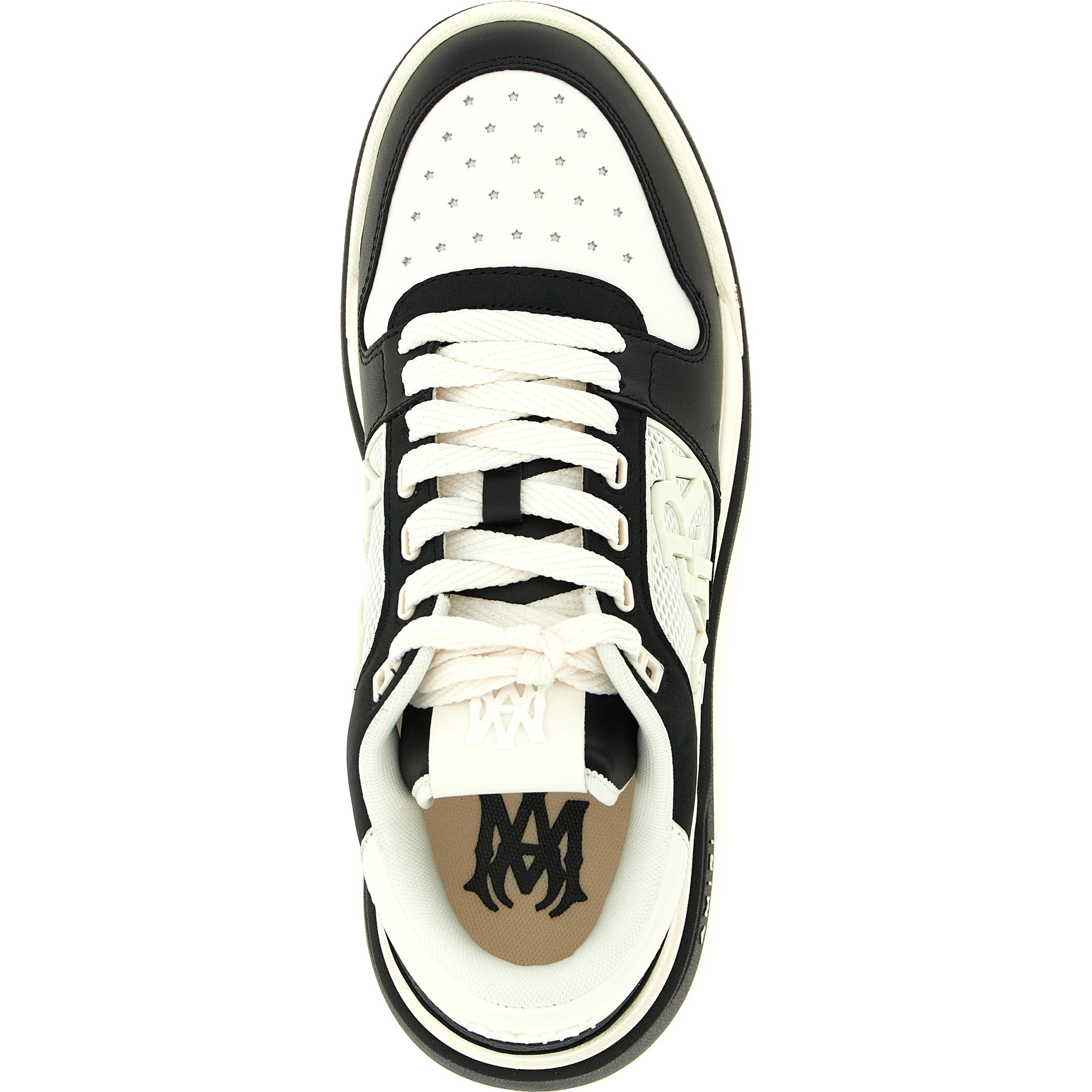 Bicolor Calfskin Low Top Sneakers