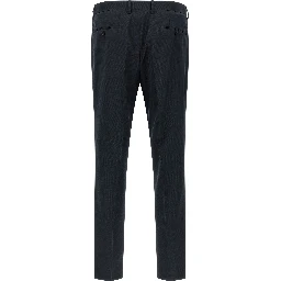 Blue Virgin Wool Two-Piece Suit