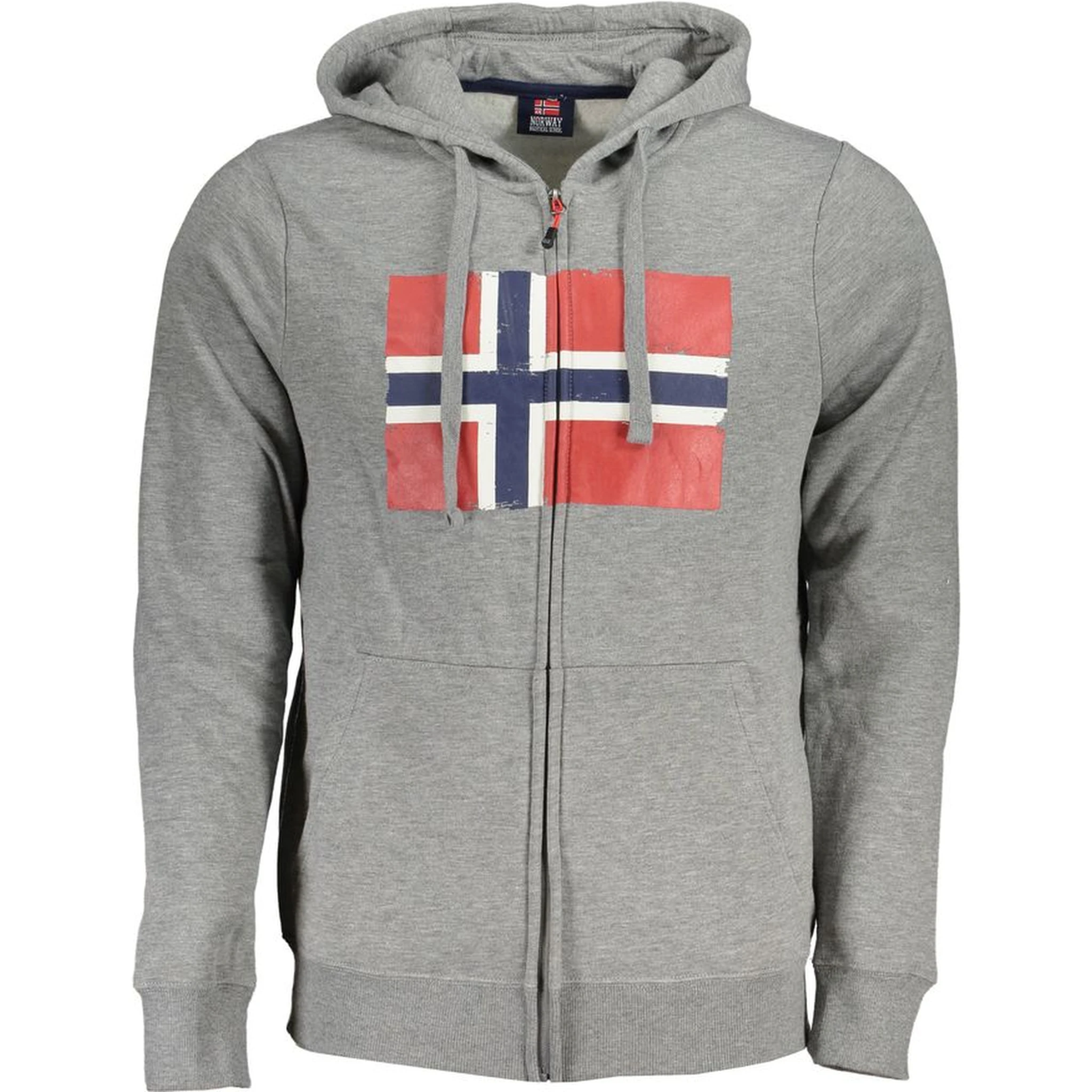 Gray Cotton Men's Sweatshirt