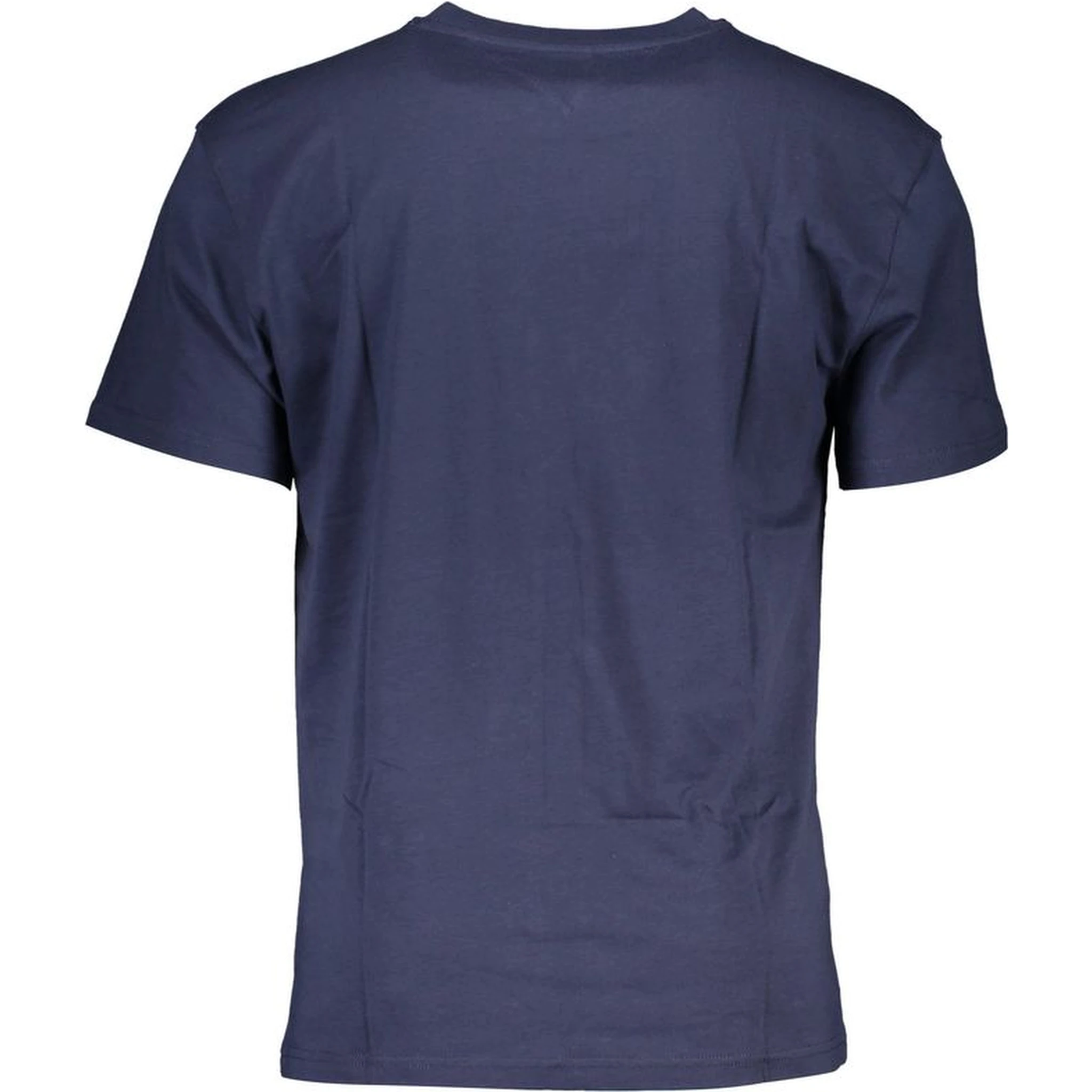 Blue Cotton Men's T-Shirt