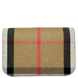 Burberry Small Leather Madison Crossbody Check Bag