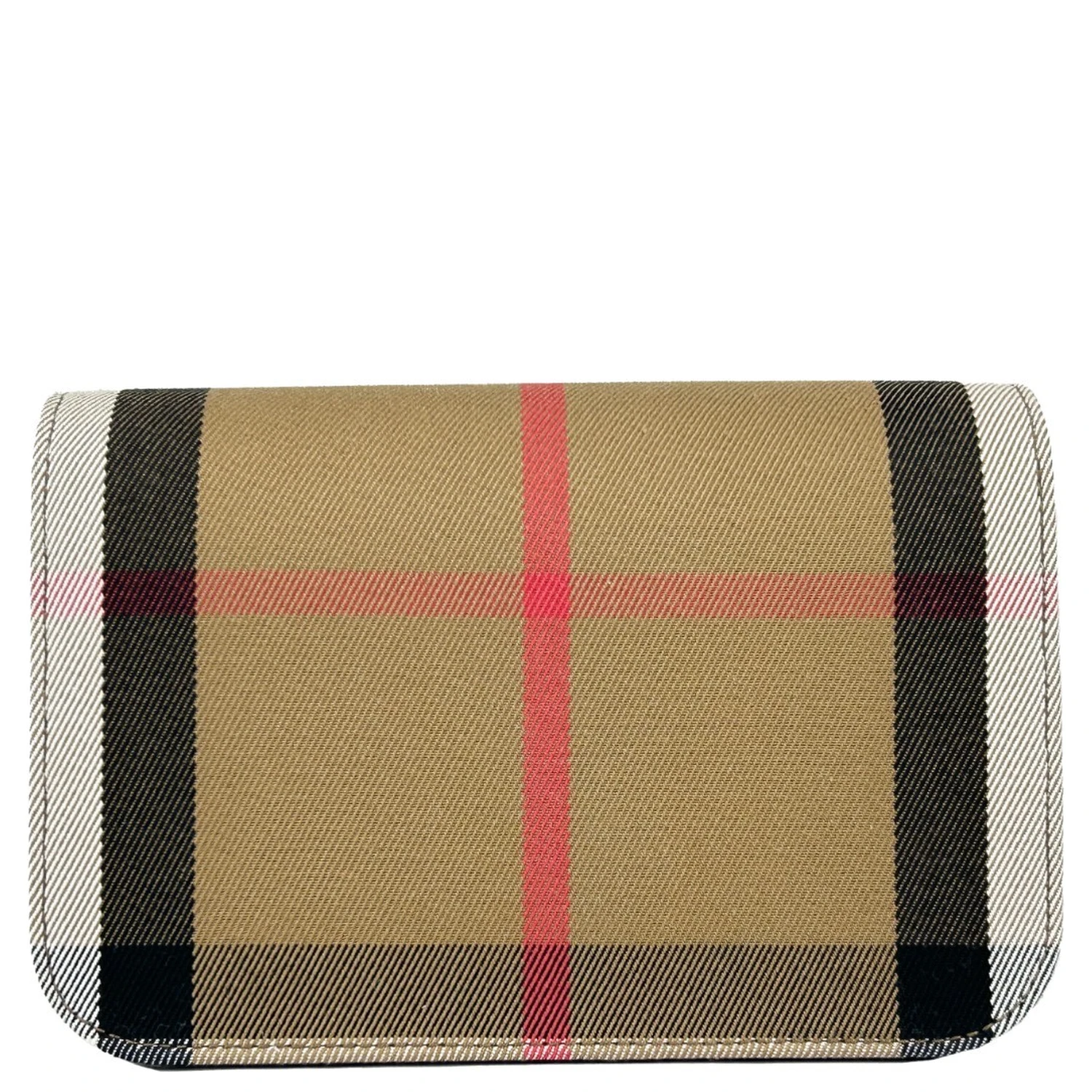 Burberry Small Leather Madison Crossbody Check Bag