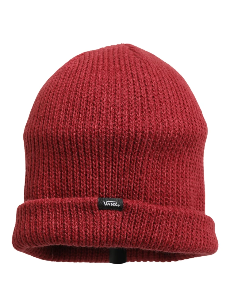 Women Bordeaux Wool Knitted Winter Beanie Capello Hat