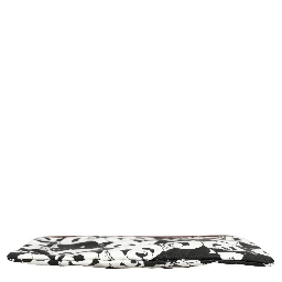 Black White Panda Print Nylon Clutch Men Pouch Borse Bag
