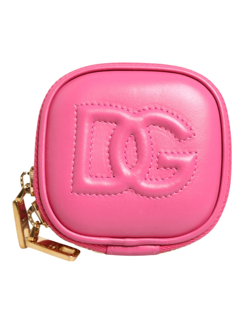 Pink Calf Leather DG Logo MULTIFUNCTIONAL KIT Borse Bag