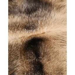 Brown Frost Fox Fur Neck Warmer Winter Scarf