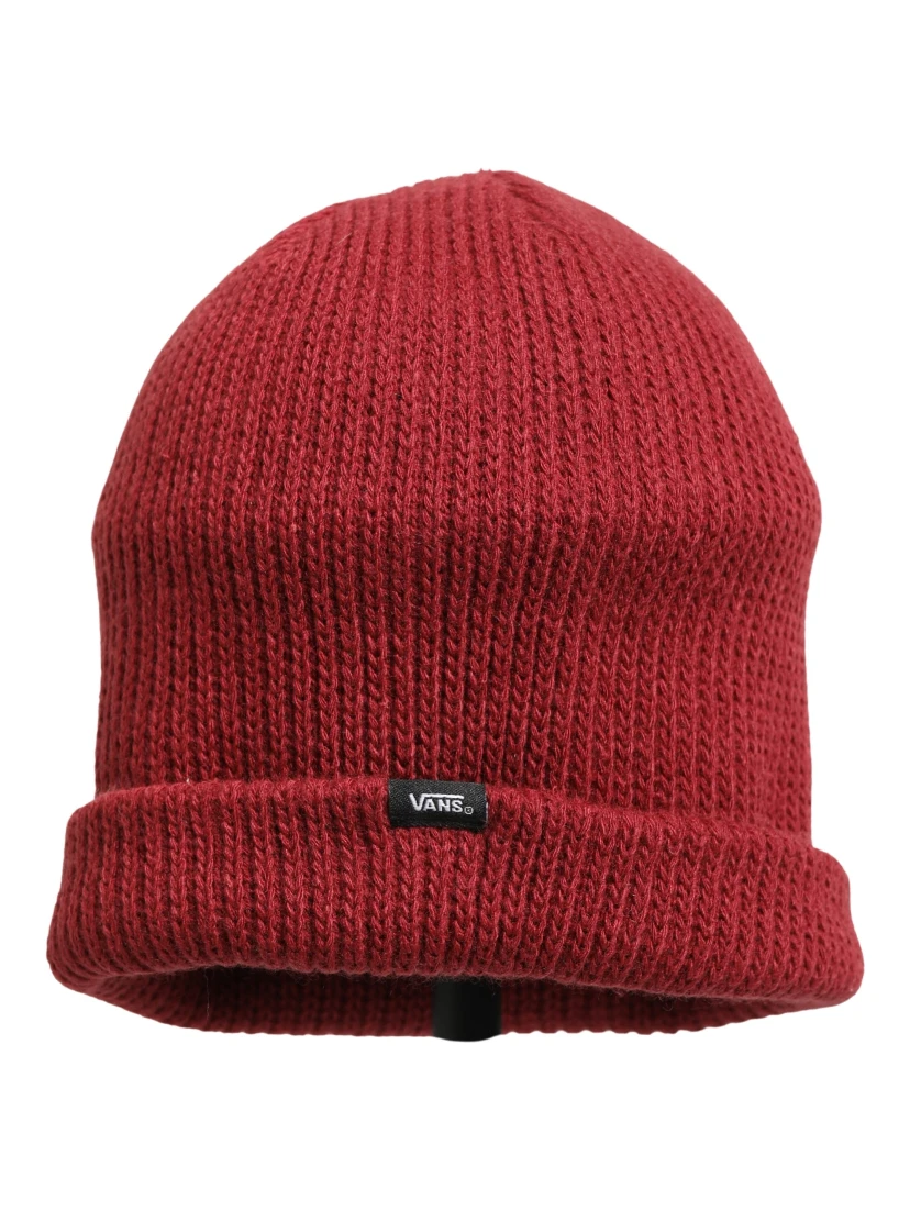Women Bordeaux Wool Knitted Winter Beanie Capello Hat