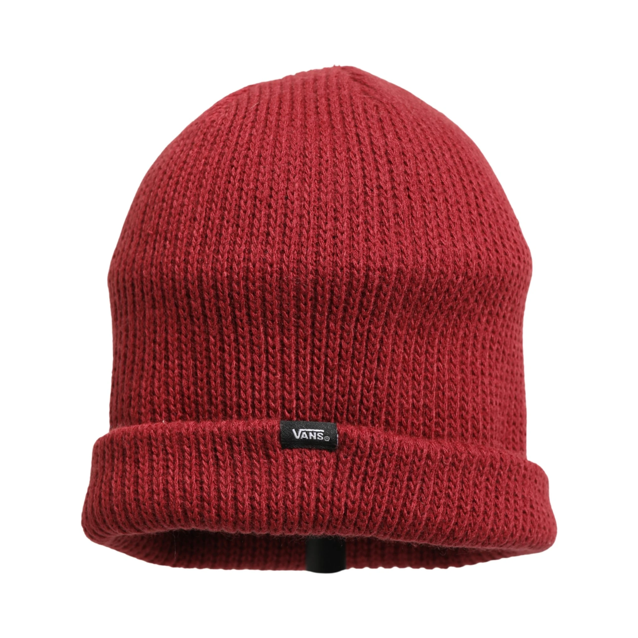 Women Bordeaux Wool Knitted Winter Beanie Capello Hat