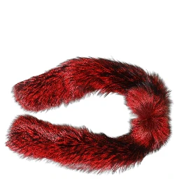 Red Fox Fur Neck Wrap Warmer Winter Scarf