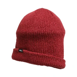 Women Bordeaux Wool Knitted Winter Beanie Capello Hat