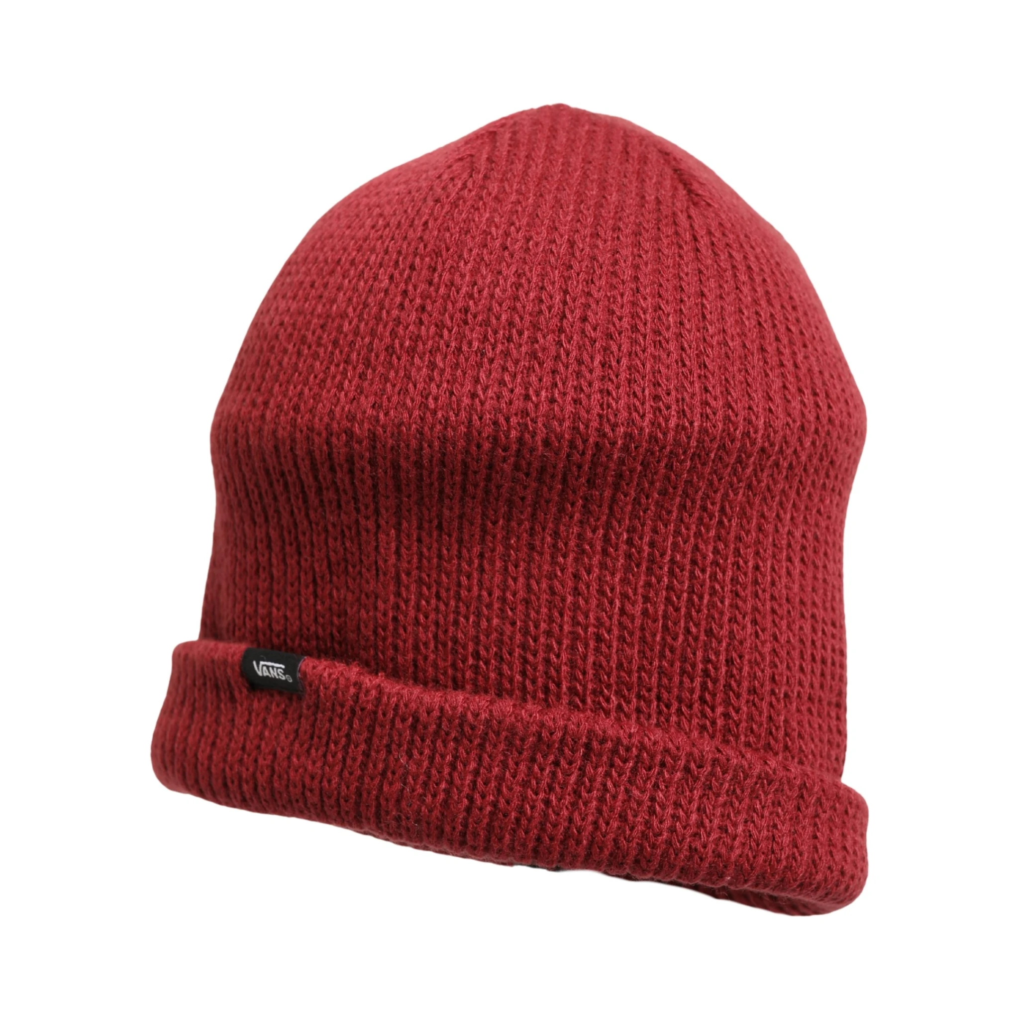 Women Bordeaux Wool Knitted Winter Beanie Capello Hat