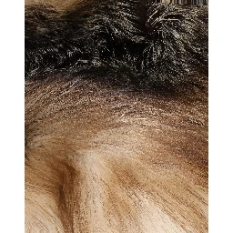 Brown Frost Fox Fur Neck Warmer Winter Scarf